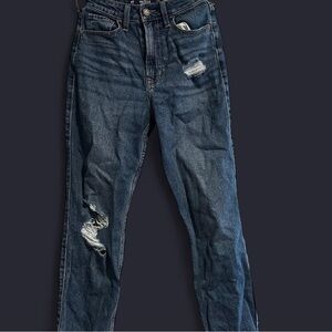 HOLLISTER Distressed Blue Jeans
